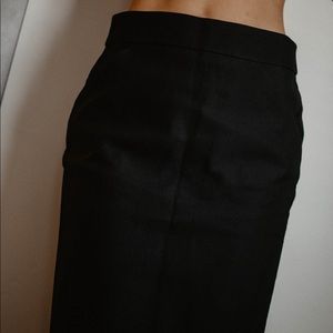 JCrew black pencil skirt